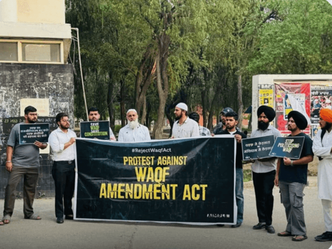 Protest Against Waqf Bill